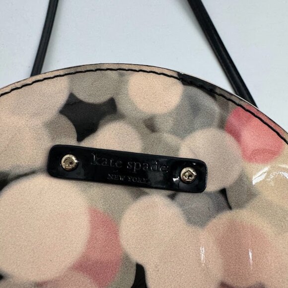 Kate Spade New York Bokeh Print Round Crossbody Bag - Small - Picture 5 of 10